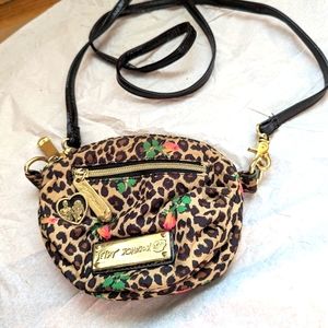 Tiny vintage Betsy Johnson bag with removable strap